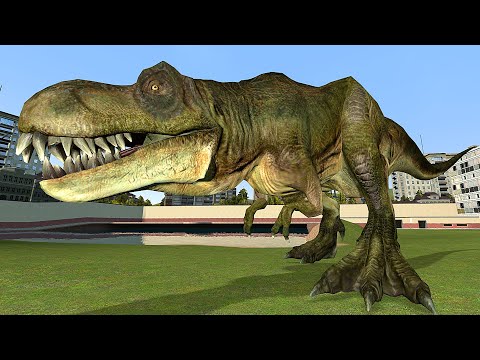 Видео: Какой Динозавр самый крутой обзор мода в Гаррис Мод GMOD Sandbox ► Garry's Mod