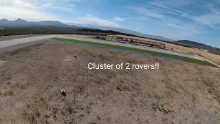 Swarm Robotics in Action: Control Barrier Functions for Safe Orbiting