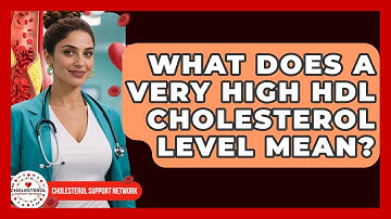 What Does A Very High HDL Cholesterol Level Mean? - Cholesterol Support Network
