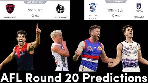 ROUND 21 AFL PREDICTIONS