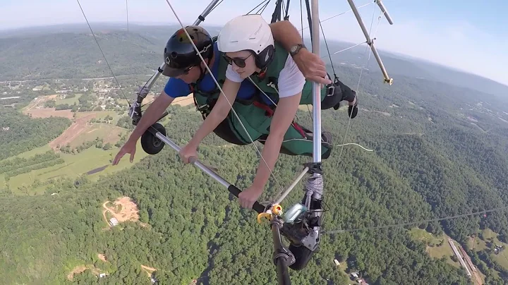 Jessica Abernathy Tandem Hang Gliding at LMFP