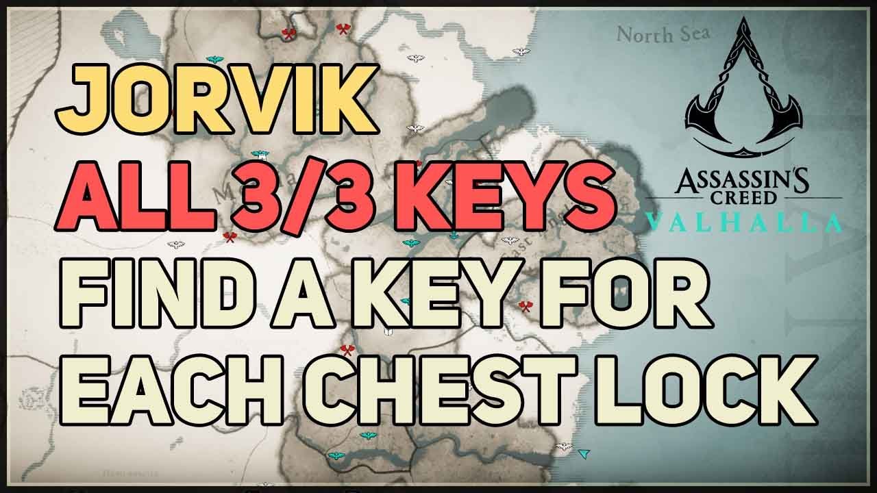 Find A Key For Each Chest Lock Jorvik Assassin S Creed Valhalla Youtube