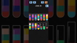Famous Water Color Sort Level 311 Walkthrough Solution iOS/Android Wealth