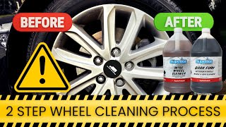 How To Clean & Detail Wrecked Wheels  2 Step Wheel Cleaning Using Superior Products **ACID**