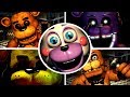 Omega Custom Night: Reborn - ALL JUMPSCARES in HD