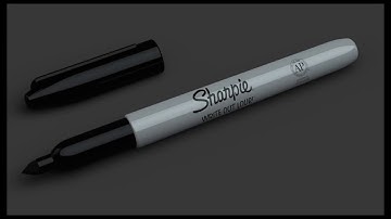 SolidWorks Tutorial: Sharpie (Time Lapse Video)