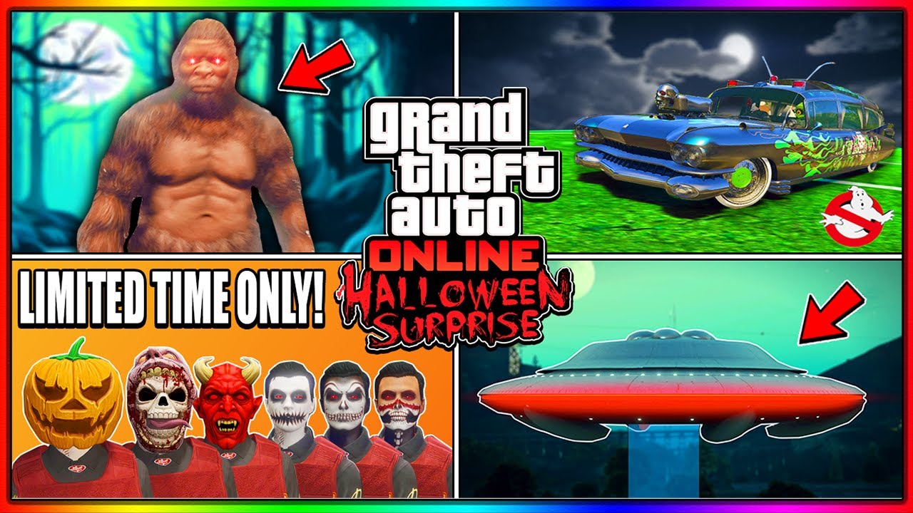 ALL LIMITED TIME HALLOWEEN CONTENT IN GTA 5 ONLINE Halloween 2025 