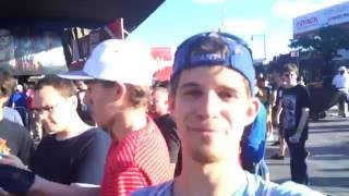 Hanging With Kidbehindacamera, Kim And Grim At Nxt Takeover Brooklyn 2. August 20, 2016