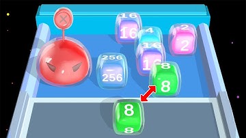 2048 Jelly Cubes Merge 3D