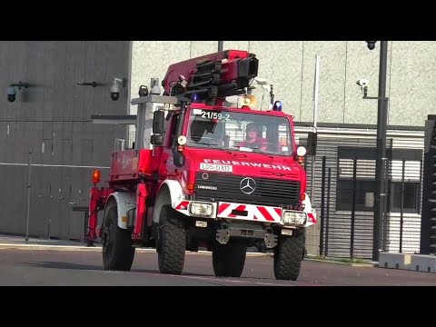 [Unimog Bergekran!] UF-RB 21/59-2 》 Flughafenfeuerwehr || Flughafen Berlin/Brandenburg (BER)