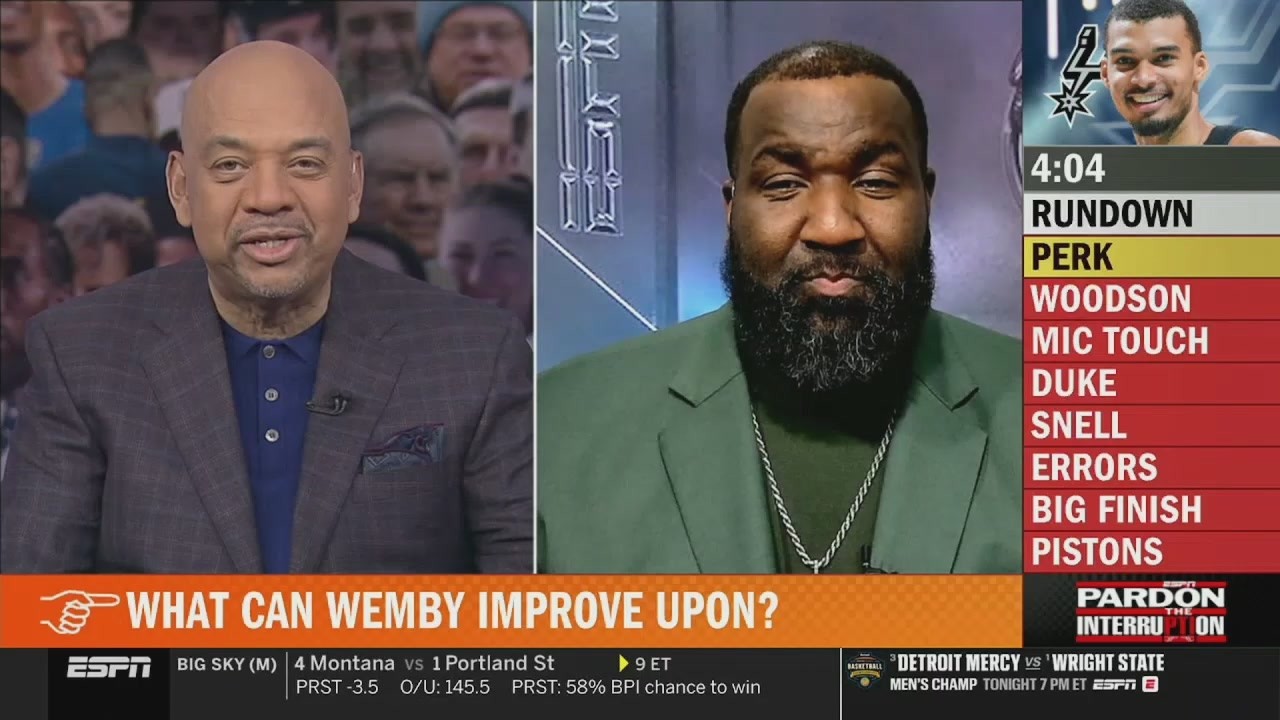 Pardon The Interruption | Wilbon & Perkins reacts to Wemby face Tatum, SGA  lead OKC stun Nuggets