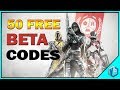 FREE DESTINY 2 PC BETA CODES!