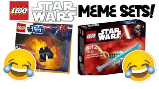 The FUNNIEST LEGO Star Wars MEME SETS!