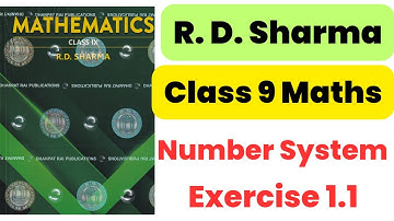 RD Sharma Class 9  Chapter 1 Number System Exercise 1.1 Q1 to Q5 solutions