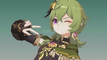 『MMD X Genshin』 Collei (Physics Test)