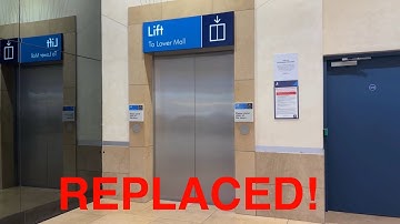 Bluewater’s Iconic Automatic OTIS Lifts are being Replaced! PLM1 Schindler 6000 Modernisation