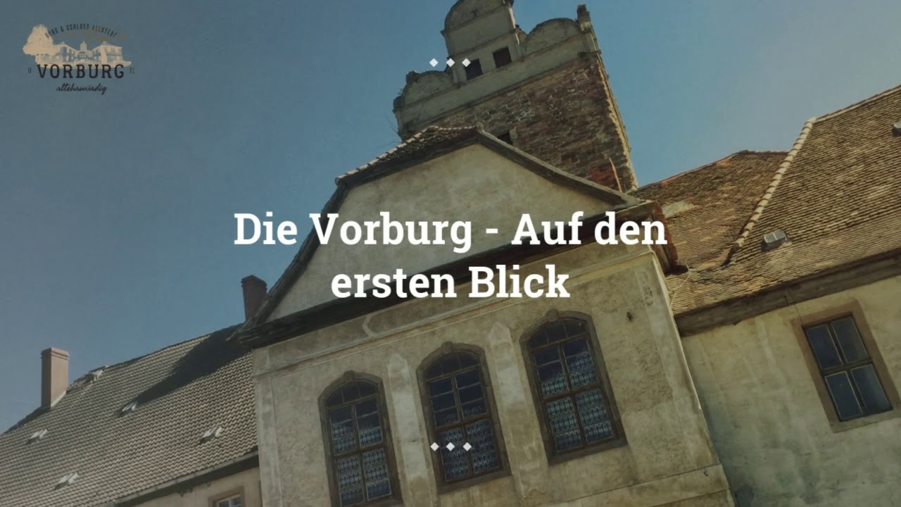 Die Vorburg von Burg & Schloss Allstedt