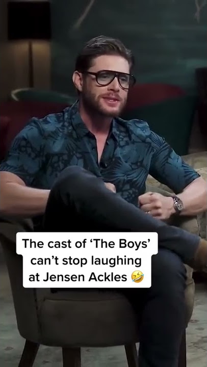 The Cast Of 'The Boys' Can’t Stop Laughing At Jensen Ackles! 🤣