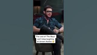 The Cast Of 'The Boys' Can’t Stop Laughing At Jensen Ackles! 🤣