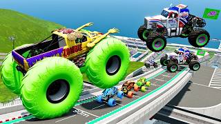 Epic High Speed Monster Truck and Car Jumps #52 – BeamNG Drive | BNG Astar screenshot 3
