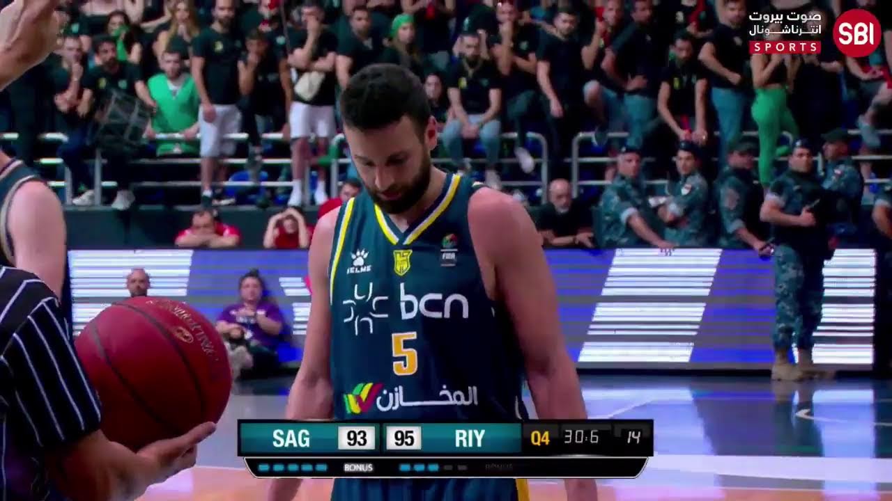 Snips Lebanese  Basketball   2022-2023 || FINAL 4  :   SAGESSE VS RIYADI
