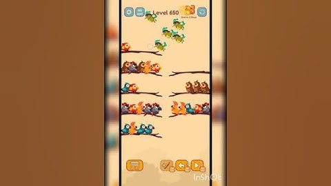 birds sort puzzle game #gaming #justforfun #gameplay #arcadegame #game