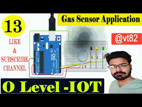real life use of Gas sensor Arduino project || O Level IoT practical ...