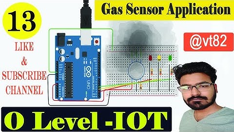 real life use of Gas sensor Arduino project || O Level IoT practical day 13 @vt82