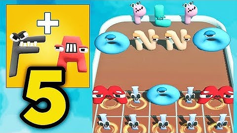 Merge Alphabet Lord Run ⭐⭐⭐ Merge Battle Gameplay Part 5