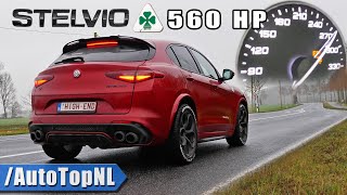 Alfa Romeo Stelvio Q 560HP | 0270 ACCELERATION POV & SOUND by AutoTopNL