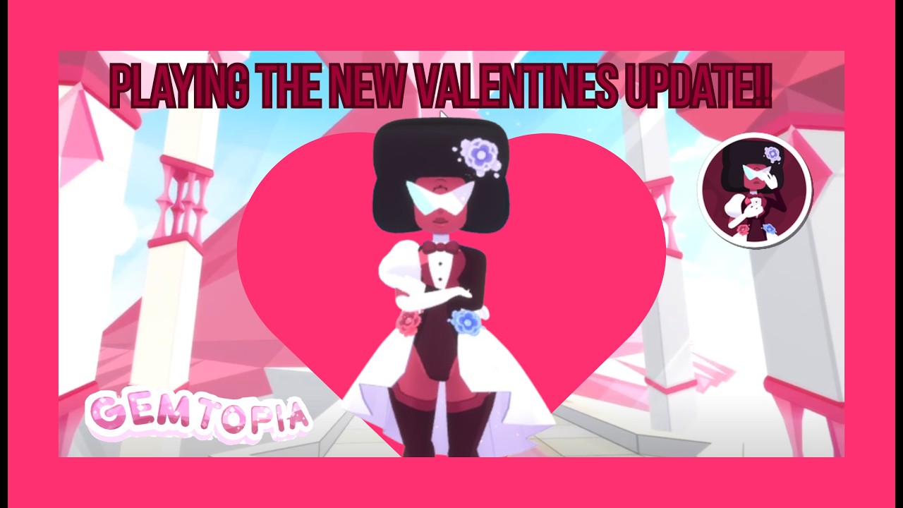Playing the New Valentines Update!! | [VALENTINE'S] Gemtopia 💗