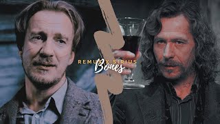 ► Sirius ✘ Remus | ❝ Bones ❞