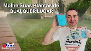 Dispositivo de IRRIGAÇÃO Inteligente para Plantas ou Hortas via Smart Life ou TUYA