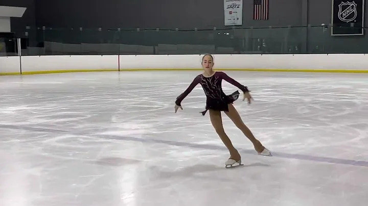 Emma Mouradian Intermediate Freeskate test