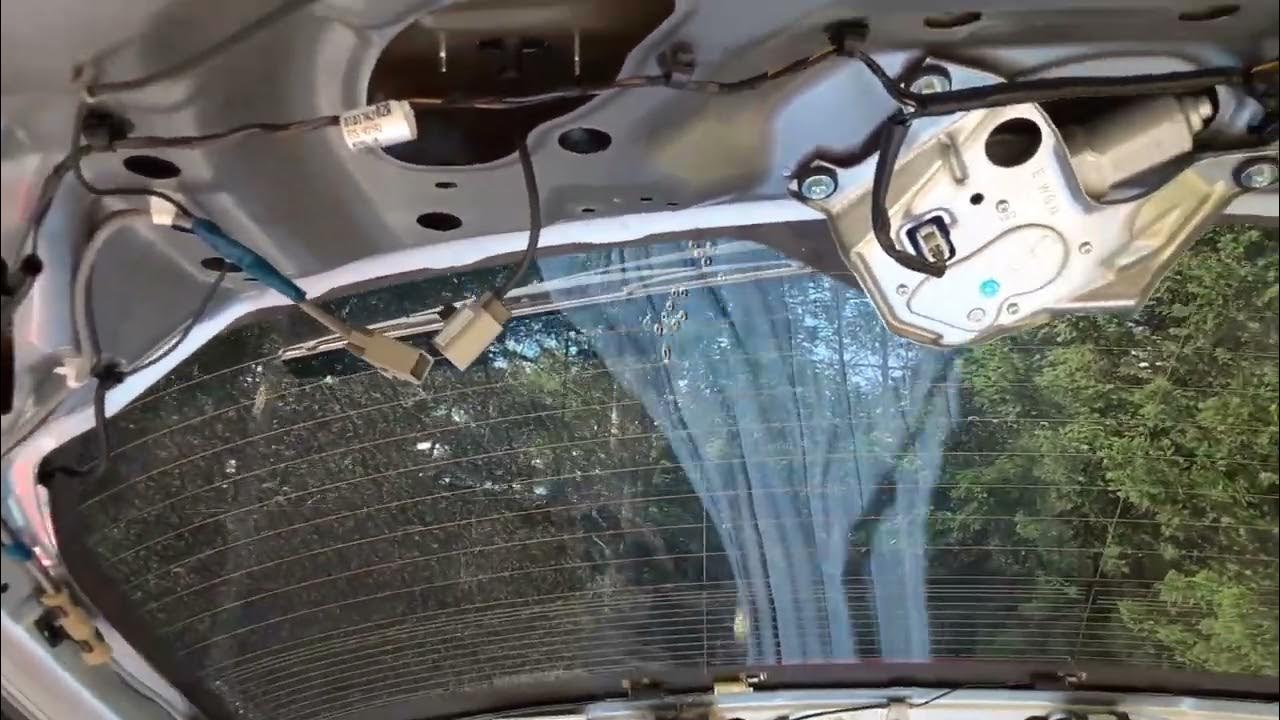 2014 Subaru Outback rear camera replacement - YouTube