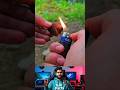 Rain-Proof Fire Log You Can Make in the Wild! #shorts #ytshorts