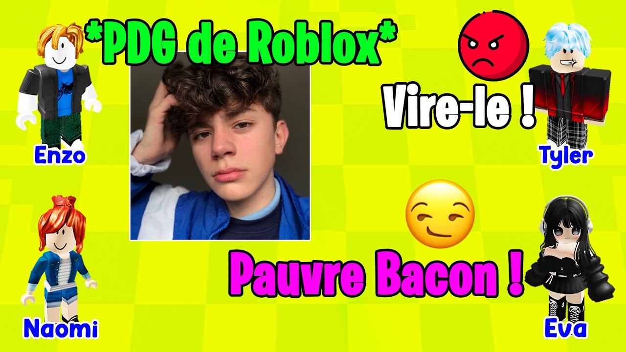 HISTOIRE ROBLOX | Mon ami m'a mis à la porte sans savoir que j'étais le fils du PDG de Roblox 🥦