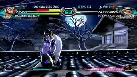 Tatsunoko VS Capcom - Megaman Volnutt & Zero - Arcade Mode (Part 1 of 2) [for HardcoreGame]