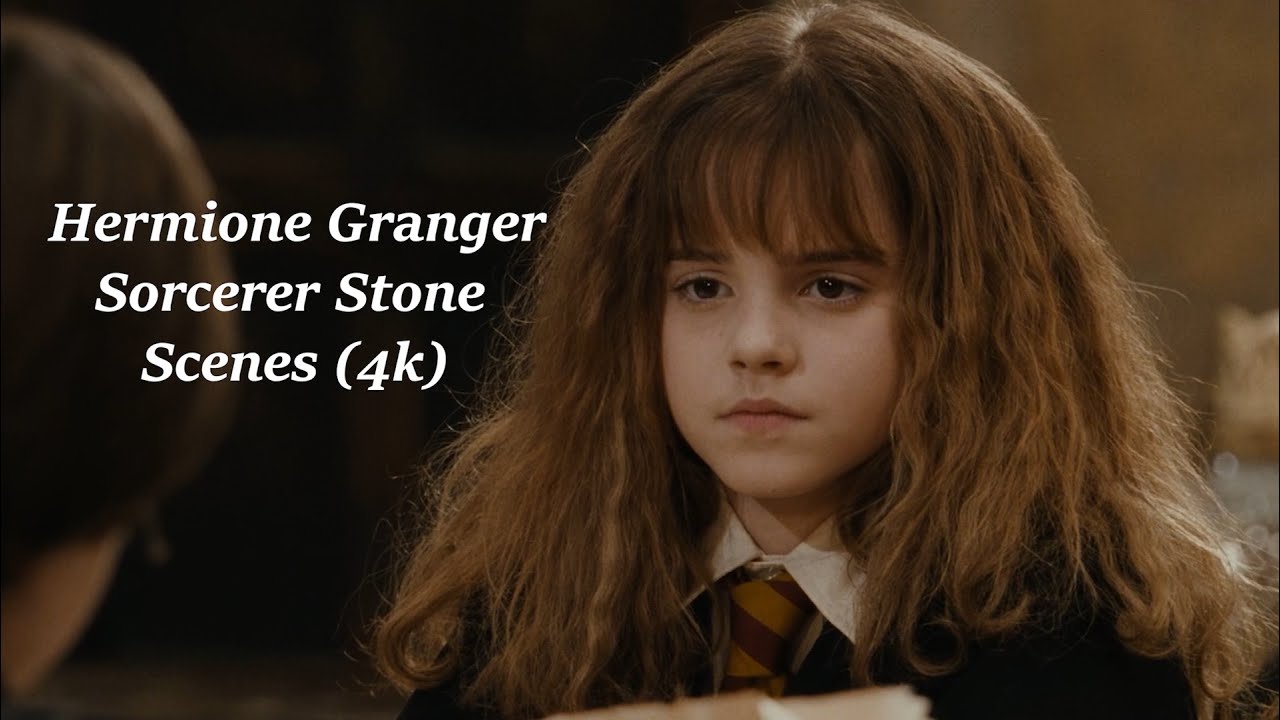 All Hermione Granger Scenes | Sorcerer's Stone (4K ULTRA HD) MEGA ...