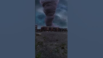 Thumbnail of Tornado with lightning, hurricane