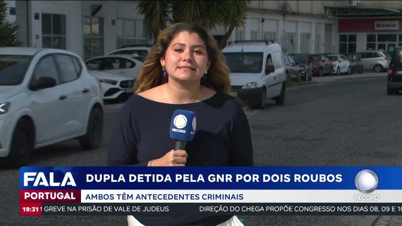 Dupla detida pela GNR por dois roubos