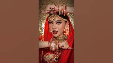 Indian Bride Makeup Trend #asokamakeup #indianmakeup #blingbabi