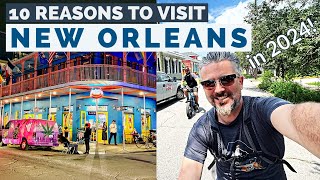 10 Reasons to visit NEW ORLEANS Louisiana in 2024 || USA Travel Vlog