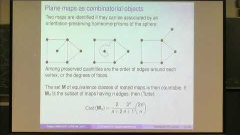 Grégory Miermont | Rothschild Distinguished Visiting Fellow Lecture: Random maps and random