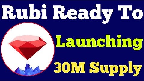 Rubi Ready To Launch || Rubi Coin 30M Supply || Rubi Network Withdrawal Process || Rubi Coin ||