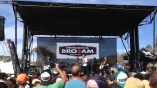 Video thumbnail of "Switchfoot Bro Am 2014 "Lean On Me""