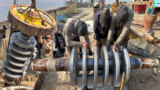 Unique Technology Process Of Crusher Machine Broken Shaft Remaking Awesome