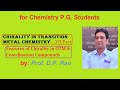 Features of Chirality in OTM and Coordination Compounds Seventh Part