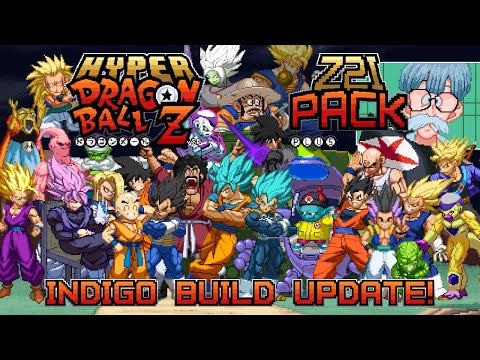 Hyper Dragon Ball Z Indigo, best free Mugen DBZ game, available