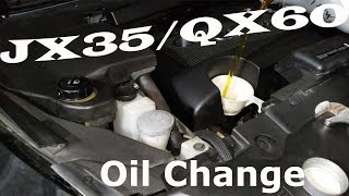 JX35 / QX60 - Oil Change